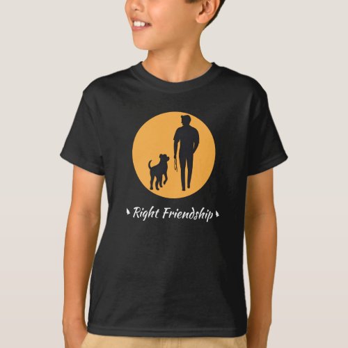 True Friends  Dogs are our Family  Friends T_Shirt