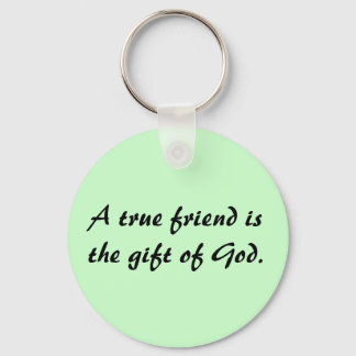 True Friends Keychain