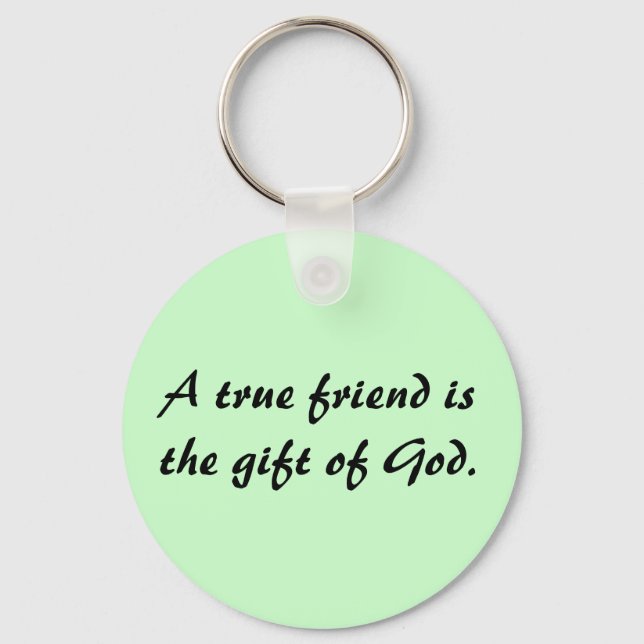 True Friends Keychain (Front)