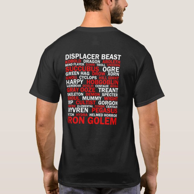 True Gamer T-Shirt (Back)