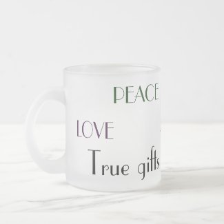 True gifts of Christmas mug