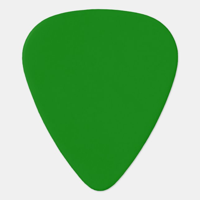 True Green Guitar Pick (Front)