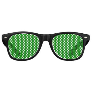 True Green Retro Sunglasses