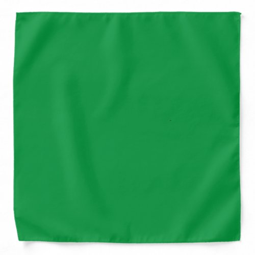 True Green solid color Bandana