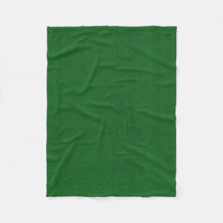 True Green Velvet Look Fleece Blanket