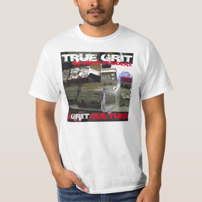 True Grit - Agritculture LP Cover T-shrt T-Shirt (Front)