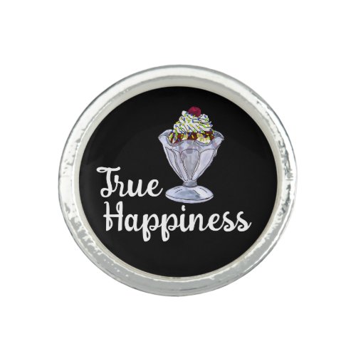 True Happiness Ice Cream Photo Ring