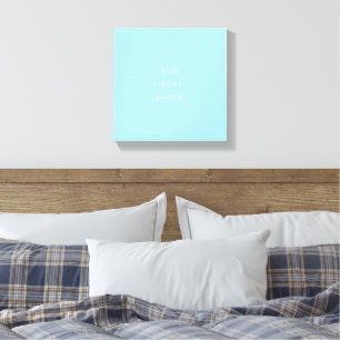 True Inner Peace Minimal Canvas Print