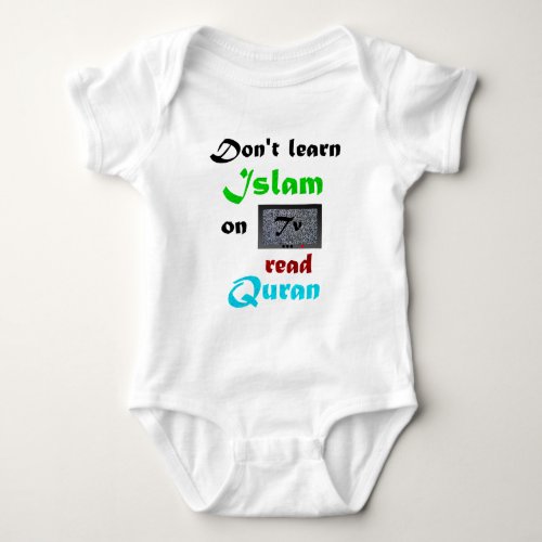 True Islam Read Quran Baby Bodysuit