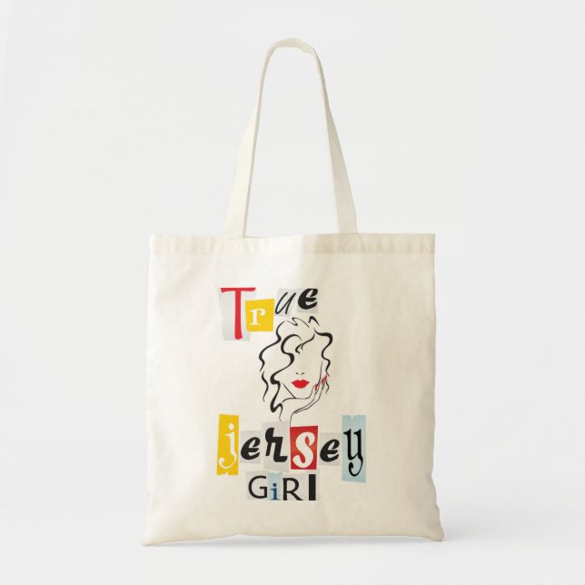 True Jersey Girl Apparel & Accessories Tote Bag (Front)