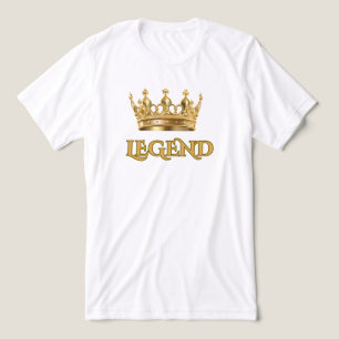 TRUE LEGEND WHITE GOLD GRAPHIC MEN'S Tri-Blend SHIRT