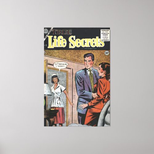 True Life Secrets 26 Canvas Print