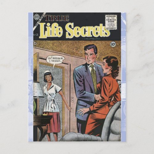 True Life Secrets 26 Postcard