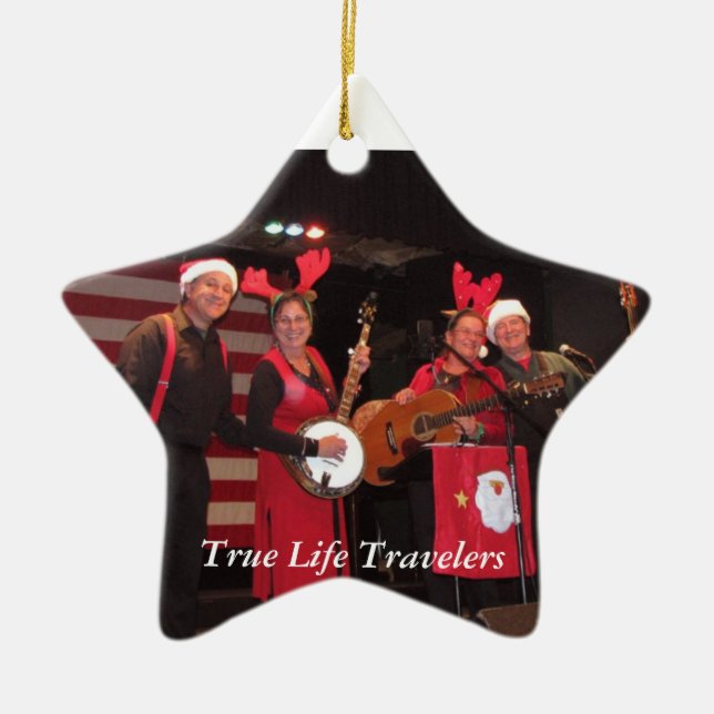 True Life Travelers 2010 Ceramic Ornament (Front)