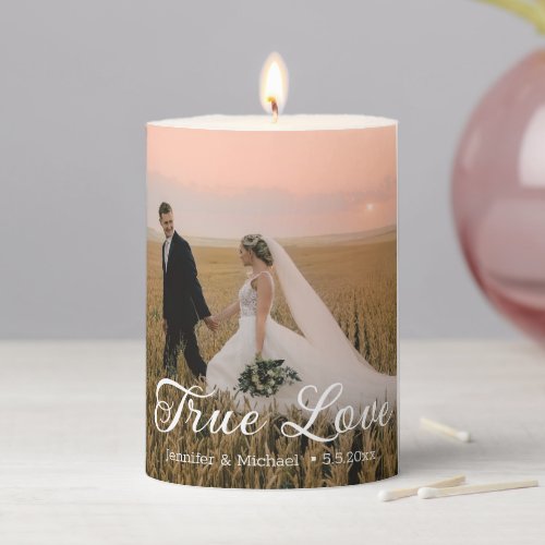  true love 3 photo collage wedding anniversary