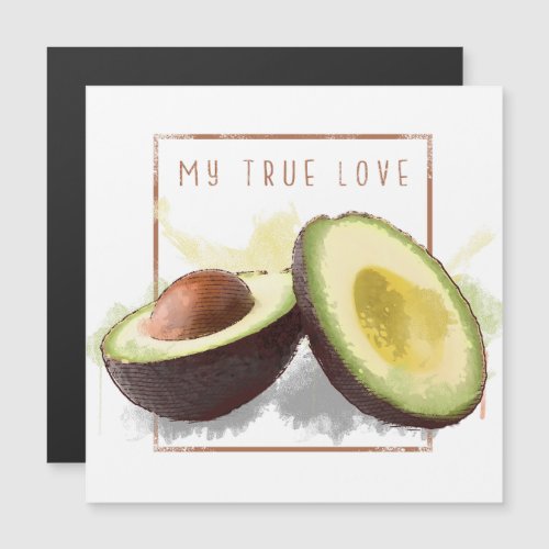 True love avocado design