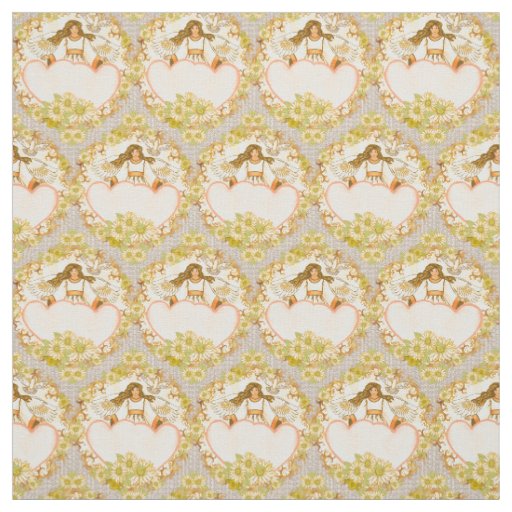 True Love Christian Angel Fabric