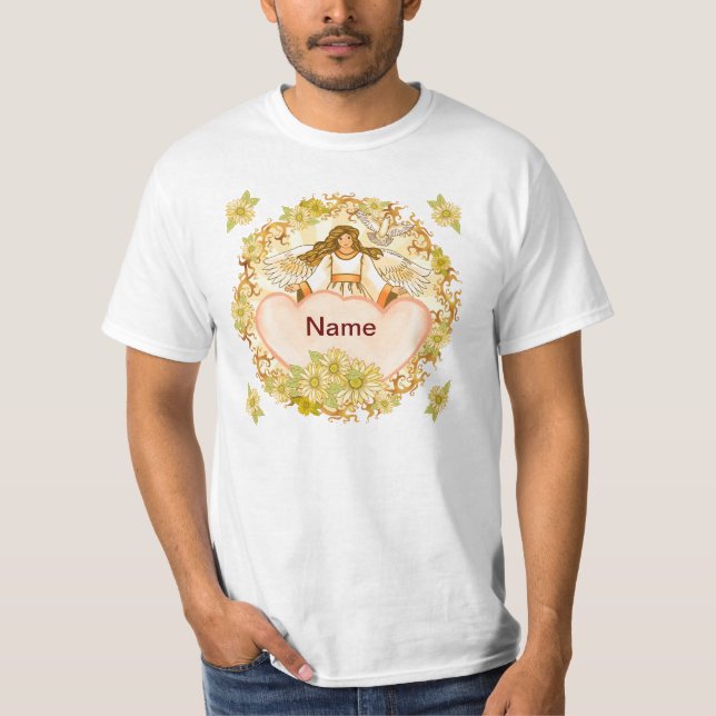 True Love Christian Angel  T-Shirt (Front)