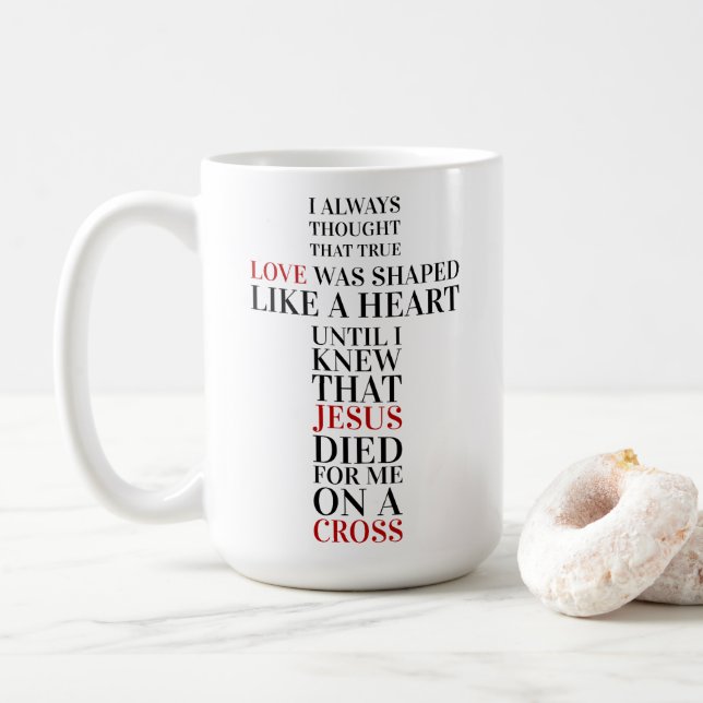 True love coffee mug (With Donut)