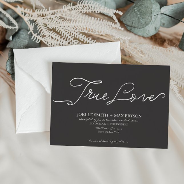 True Love Collection | Wedding Invitation (Creator Uploaded)