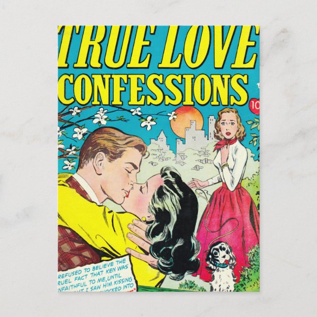 True Love Confessions Postcard (Front)