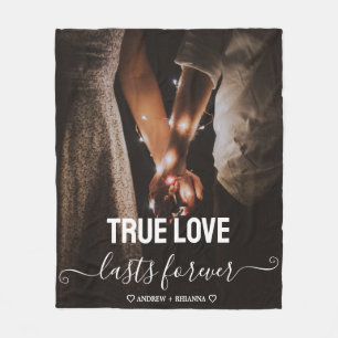 True Love Couple Fleece Blanket