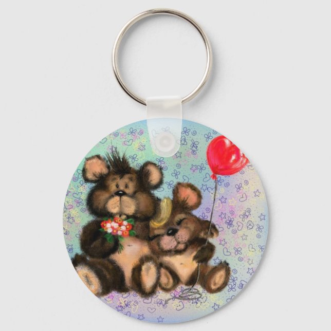 True Love - Cute Keychain (Front)