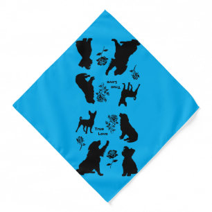 True Love Dog Bandana