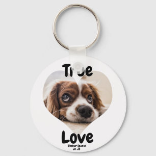 True Love Dog Keychain