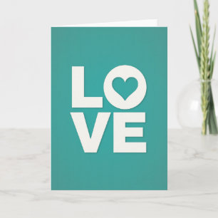 True Love Heart Card