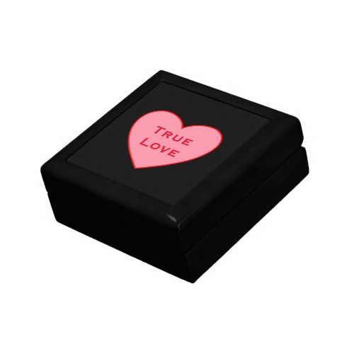 True Love Heart Jewelry Box