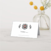 Tattoo Wedding Table Place Cards