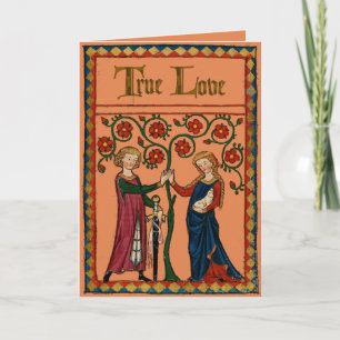 True Love Holiday Card