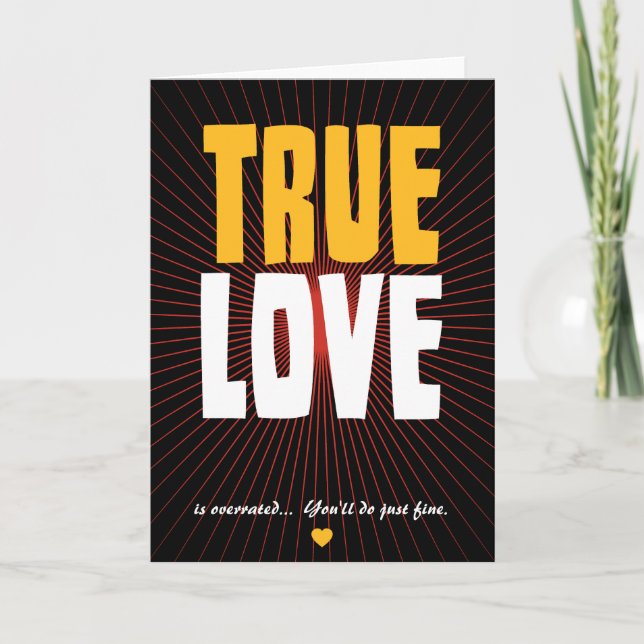 True Love Holiday Card (Front)