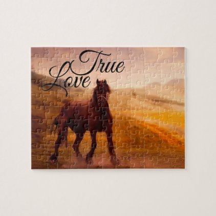 True Love Horse Jigsaw Puzzle
