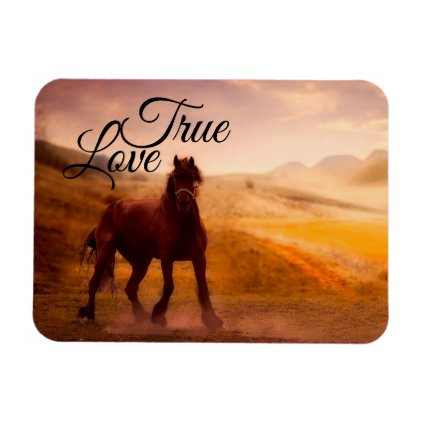 True Love Horse Magnet