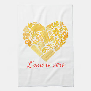 True Love - Italian Pasta Kitchen Towel