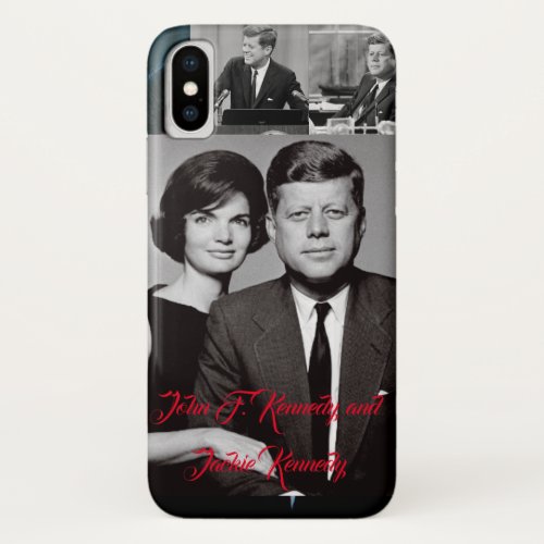 True Love Jackie and John F Kennedy iPhone Case