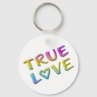 True Love Keychain