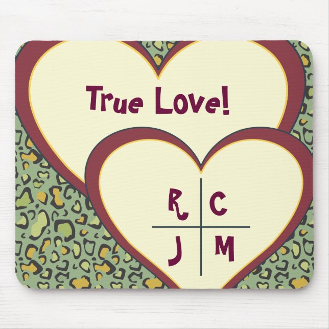 True Love! Mouse Pad (Front)