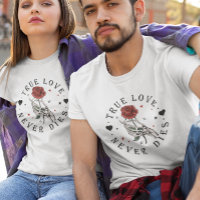 True Love never Dies Valentine Skeleton
