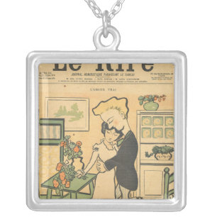 True Love Silver Plated Necklace