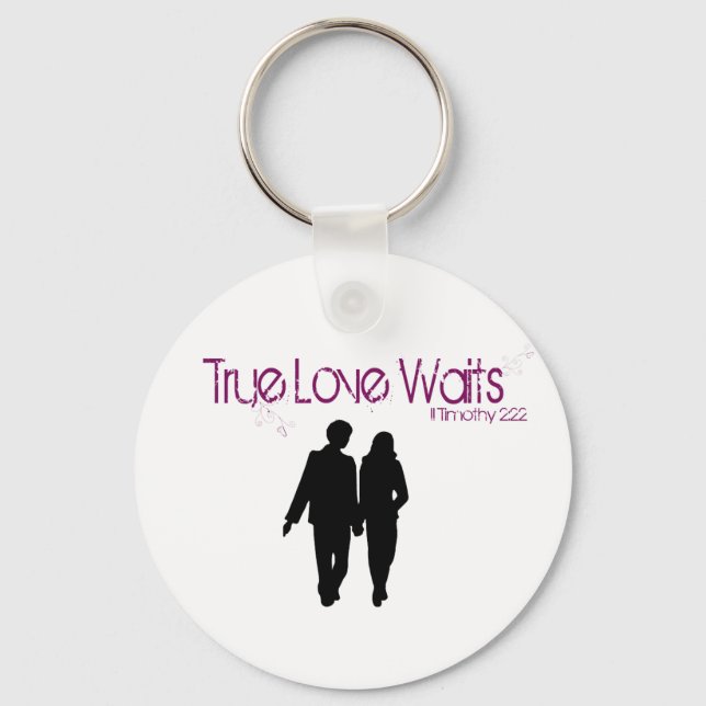 True Love Waits Keychain (Front)