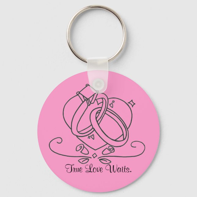 True Love Waits. Keychain (Front)