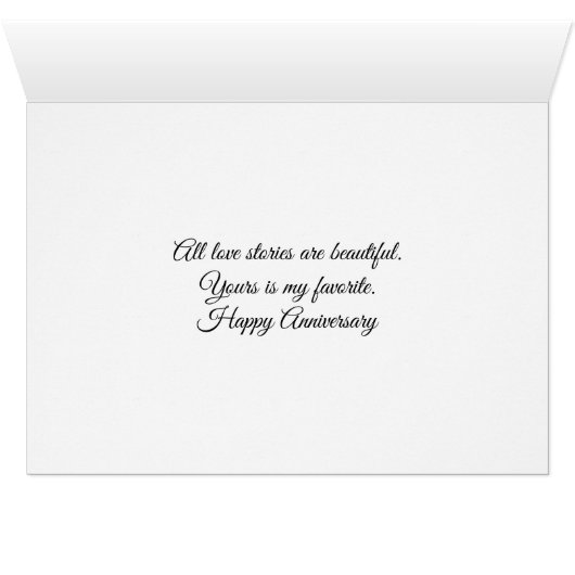 True Love wedding anniversary (Inside Horizontal (Bottom))