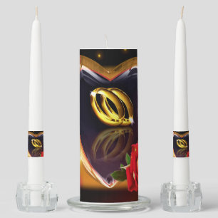 True Love Wedding Day Unity Candle Set