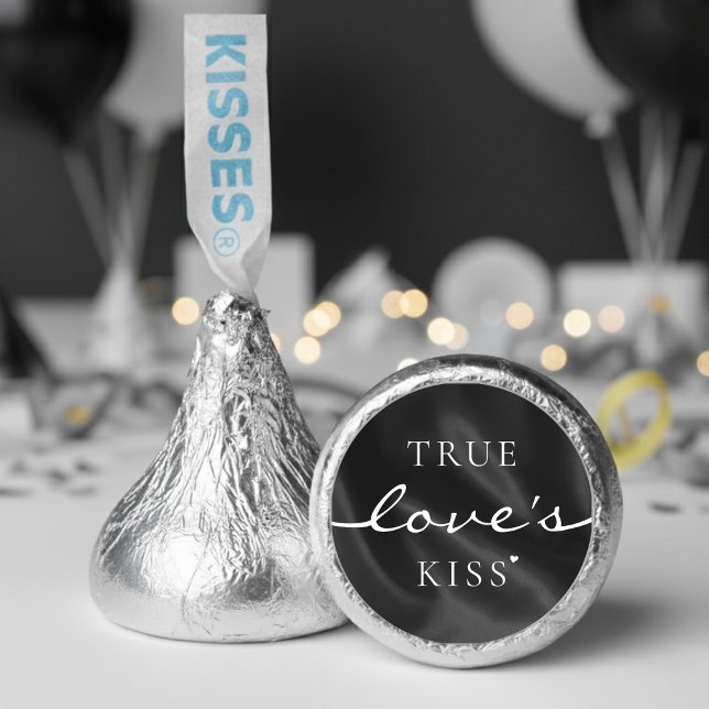 True Love's Kiss Black Valentine's Day Wedding Hershey®'s Kisses® (True Love's Kiss Black Valentine's Day Hershey®'s Kisses®
)