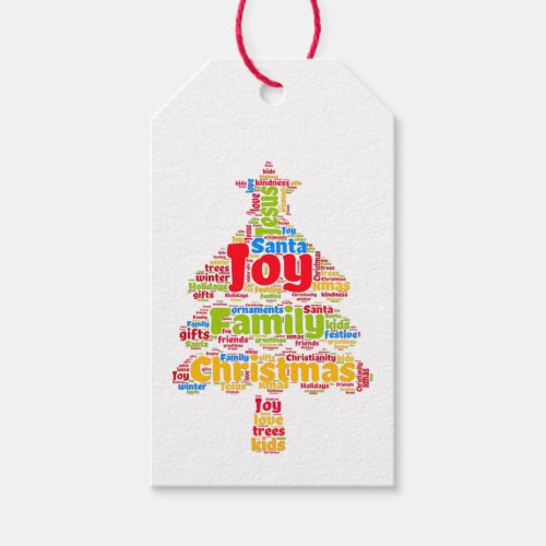 True Meaning of Christmas Christmas Tree Card Gift Tags