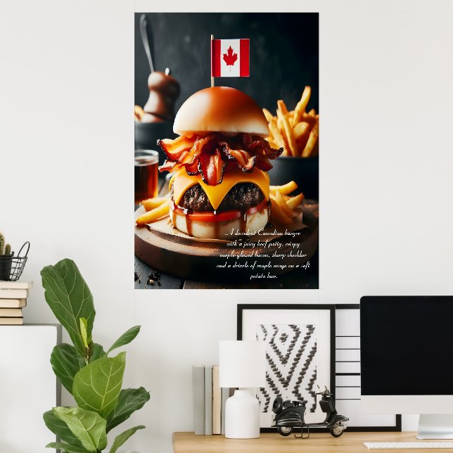 True North Tucker: Maple Indulgence 24x36 Poster (Home Office)