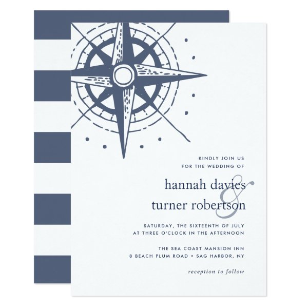 256098213706730669 True North Wedding Invitation